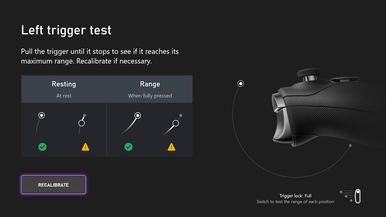 Xbox Donatıları Uygulaması Artık Bir Tetik Kalibrasyonu Aracına Sahip